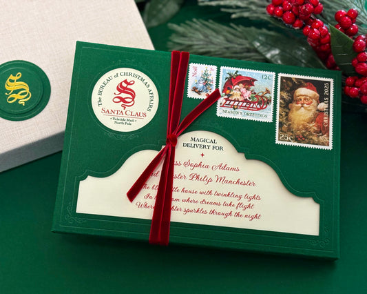 BABY'S FIRST CHRISTMAS SANTA LETTER