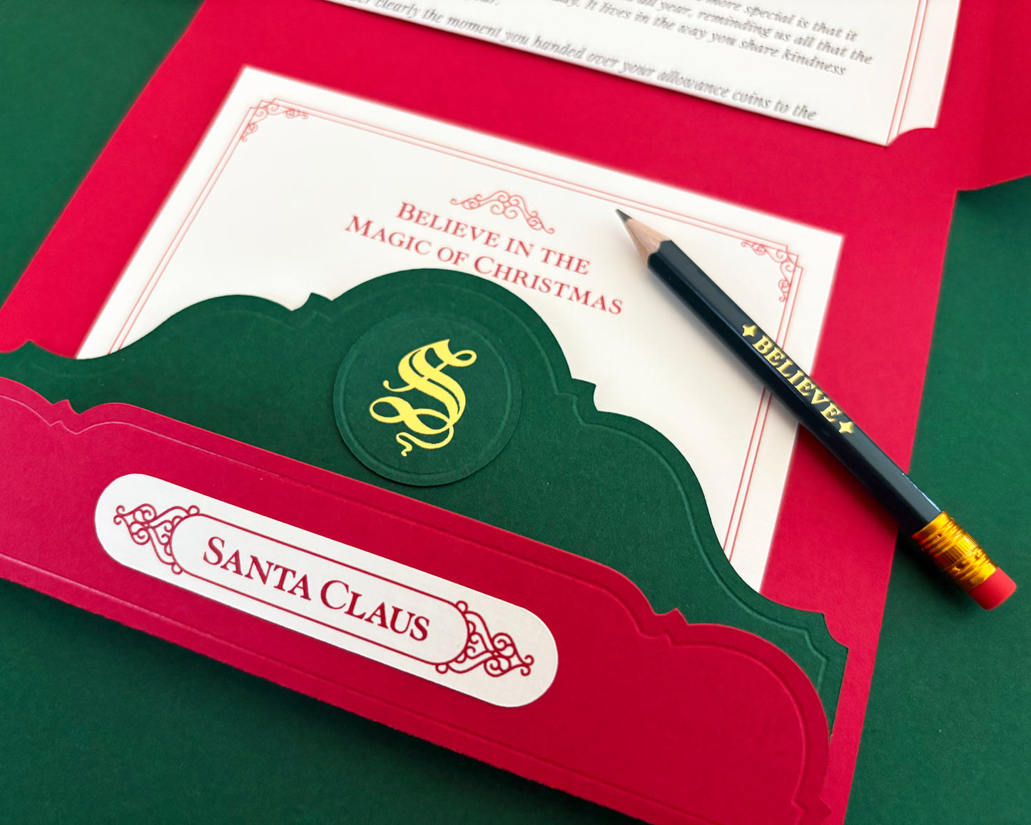 CREATE YOUR OWN SANTA LETTER