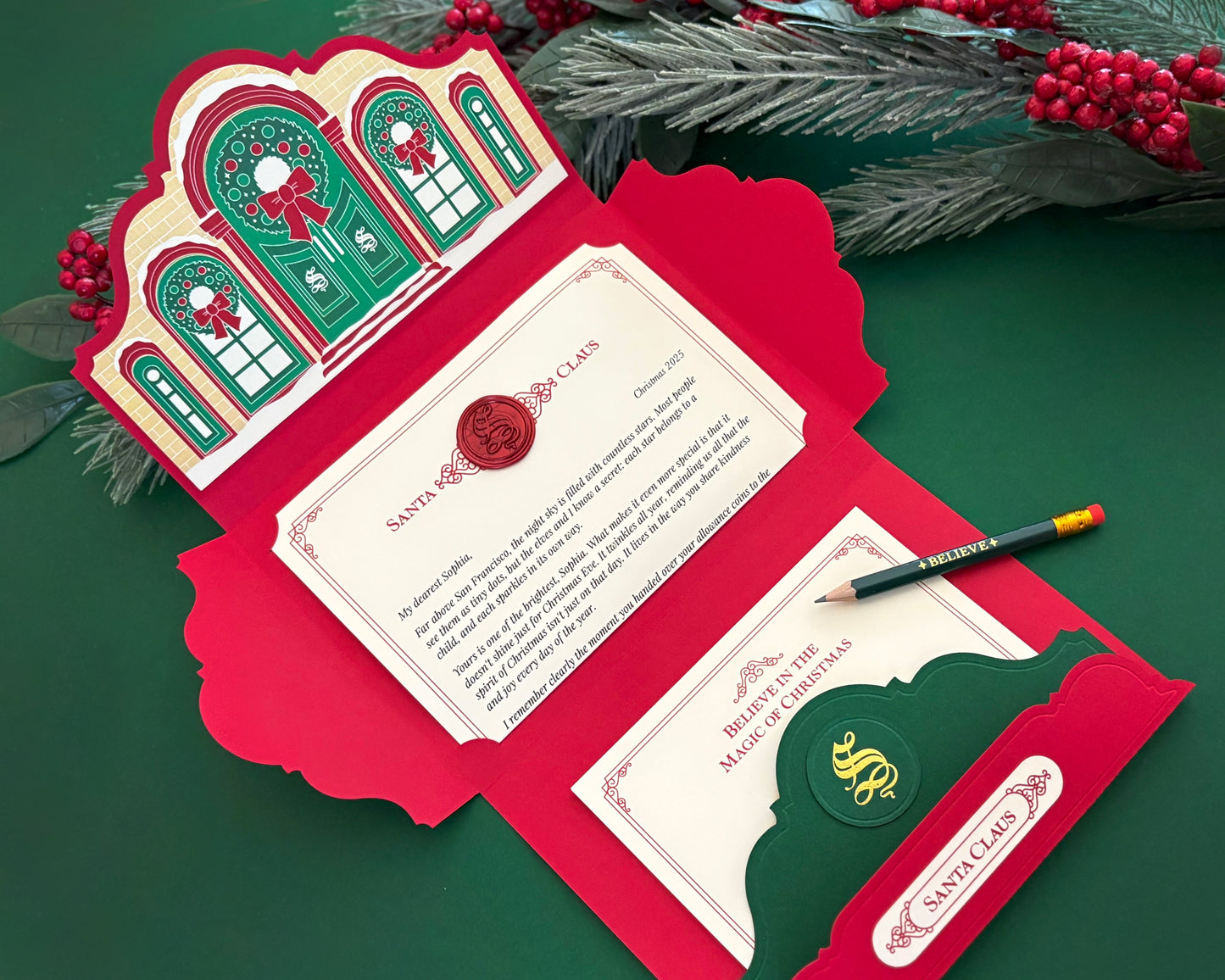 CREATE YOUR OWN SANTA LETTER